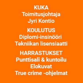 Short summary about products in general