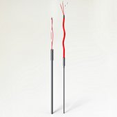 10 Mineral insulated thermocouple or resistance sensor with cable
