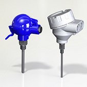 1 Threaded temperature sensor without neck pipe