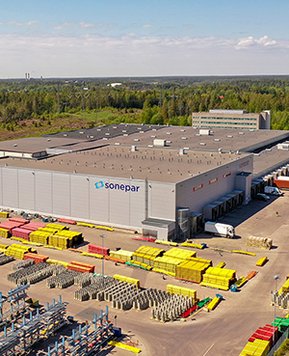 Photo: Sonepar – Vantaa Tuupakka warehouse, store, and head office.