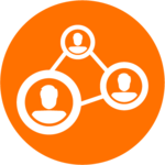 lapp icon traid fairs events rgb orange