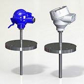 3 Flanged temperature sensor